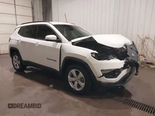 2018 Jeep Compass Altitude with VIN 3C4NJDBB2JT373179, listed as a IAAI auction lot 41753934 with 47,230 mi miles and . Bid and sale history available at DreamBid. Image 1.
