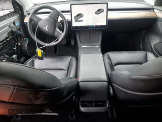 2022 Tesla Model 3 Long Range with VIN 5YJ3E1EB1NF112040, listed as a Copart auction lot 48695485 with 51,683 mi miles and Salvage Title. Bid and sale history available at DreamBid. Image 8.