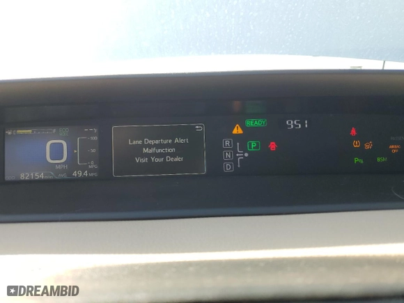 2018 Toyota Prius Two with VIN JTDKBRFU3J3063997, listed as a Copart auction lot 45792135 with 82,154 mi miles and Salvage Title. Bid and sale history available at carsss.com. Image 9.