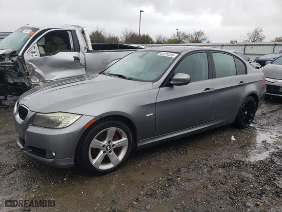 2011 BMW 3 Series 328i with VIN WBAPH5G56BNM80814, listed as a Copart auction lot 49281235 with 0 mi miles and Salvage Title. Bid and sale history available at carsss.com. Image 1.