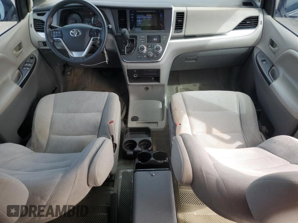2015 Toyota Sienna L with VIN 5TDZK3DC0FS528361, listed as a Copart auction lot 48076245 with 167,079 mi miles and Salvage Title. Bid and sale history available at DreamBid. Image 8.