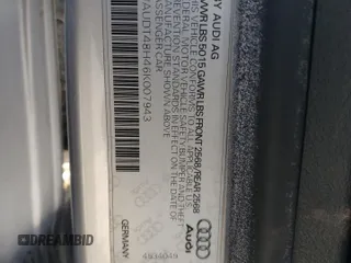2006 Audi A4 3.0L with VIN WAUDT48H46K007943, listed as a Copart auction lot 70145914 with 63,743 mi miles and Salvage Title. Bid and sale history available at carsss.com. Image 12.