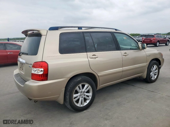 2006 Toyota Highlander Hybrid with VIN JTEDW21A960001462, listed as a Copart auction lot 51499775 with 148,729 mi miles and Clean Title. Bid and sale history available at carsss.com. Image 3.