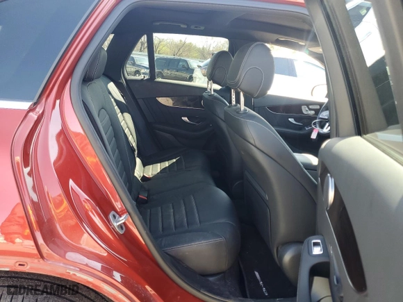 2022 Mercedes-Benz GLC with VIN W1N0G8EB8NV367851, listed as a Copart auction lot 51509425 with 34,758 mi miles and Salvage Title. Bid and sale history available at carsss.com. Image 11.