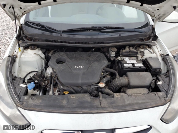 2013 Hyundai Accent GL with VIN KMHCT5AE6DU068695, listed as a Copart auction lot 85578584 with 81,627 mi miles and Salvage Title. Bid and sale history available at carsss.com. Image 13.