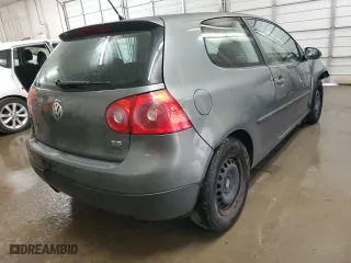 2007 Volkswagen Rabbit with VIN WVWBR71K37W087603, listed as a Copart auction lot 74482034 with 186,051 mi miles and Salvage Title. Bid and sale history available at carsss.com. Image 3.
