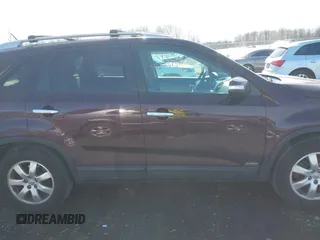 2012 Kia Sorento LX with VIN 5XYKTCA63CG222759, listed as a IAAI auction lot 41815156 with 191,502 mi miles. Bid and sale history available at carsss.com. Image 13.