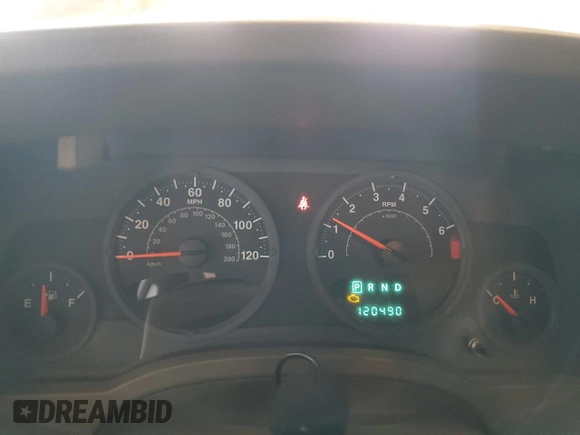 2007 Jeep Compass Sport with VIN 1J8FT47W17D196481, listed as a Copart auction lot 50639085 with 120,490 mi miles and Clean Title. Bid and sale history available at carsss.com. Image 9.