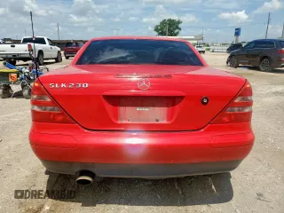 2000 Mercedes-Benz SLK 230 Kompressor with VIN WDBKK47F2YF156715, listed as a Copart auction lot 63873805 with 140,706 mi miles and Salvage title. Bid and sale history available at DreamBid. Image 6.