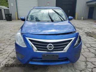 2015 Nissan Versa SV with VIN 3N1CN7AP7FL824210, listed as a Copart auction lot 58323395 with 69,724 mi miles and Salvage title. Bid and sale history available at DreamBid. Image 5.