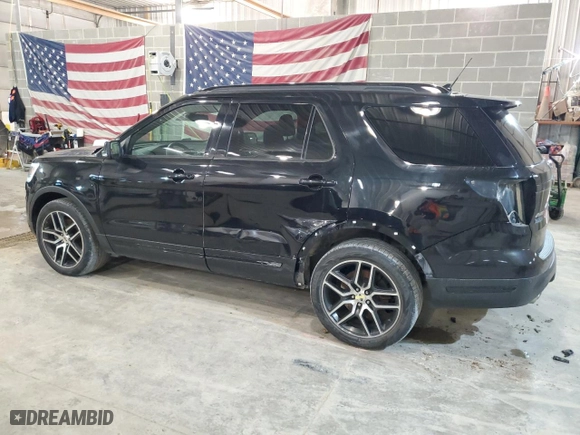 2019 Ford Explorer Sport with VIN 1FM5K8GT0KGB50730, listed as a Copart auction lot 44422915 with 80,257 mi miles and Salvage Title. Bid and sale history available at carsss.com. Image 2.