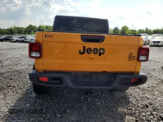 2021 Jeep Gladiator Sport S с VIN 1C6HJTAG9ML561192, выставлен на аукционе Copart как лот 61616395 с пробегом 76 399 миль миль и Списание • Salvage title. История ставок и продаж доступна на DreamBid. Изображение 6.