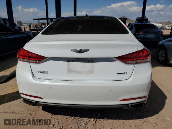 2015 Hyundai Genesis 3.8L with VIN KMHGN4JE7FU094246, listed as a Copart auction lot 73562244 with 67,895 mi miles and Salvage Title. Bid and sale history available at carsss.com. Image 6.