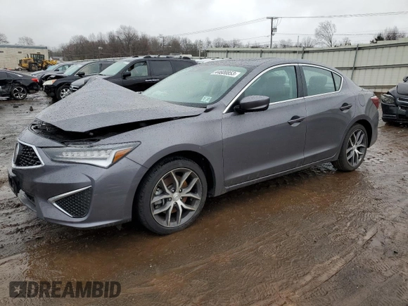 2022 Acura ILX Premium with VIN 19UDE2F77NA004794, listed as a Copart auction lot 44600853 with 9,189 mi miles and . Bid and sale history available at DreamBid. Image 1.