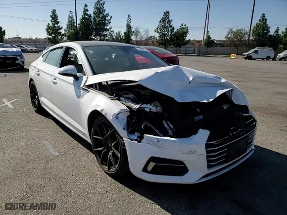 2019 Audi A5 Sportback Premium Plus with VIN WAUBNCF50KA092302, listed as a Copart auction lot 78033854 with NaN miles and Salvage Title. Bid and sale history available at carsss.com. Image 10.