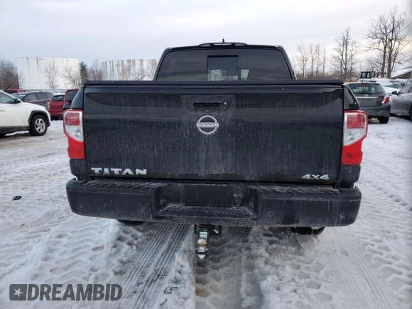 2023 Nissan Titan SV с VIN 1N6AA1EC2PN102310, выставлен на аукционе Copart как лот 46082955 с пробегом 17 400 миль миль и Списание • Salvage title. История ставок и продаж доступна на DreamBid. Изображение 6.