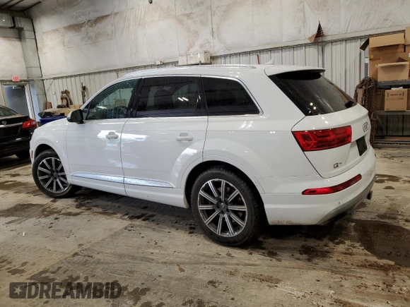 2017 Audi Q7 Premium Plus with VIN WA1LAAF71HD026691, listed as a Copart auction lot 55519725 with 128,047 mi miles and Clean Title. Bid and sale history available at DreamBid. Image 2.