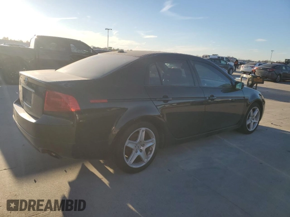 2006 Acura TL with VIN 19UUA66226A058478, listed as a Copart auction lot 41664095 with 151,215 mi miles and Salvage Title. Bid and sale history available at carsss.com. Image 3.