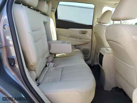 2016 Nissan Murano S with VIN 5N1AZ2MG5GN101170, listed as a Copart auction lot 49391835 with 58,054 mi miles and Salvage Title. Bid and sale history available at carsss.com. Image 11.