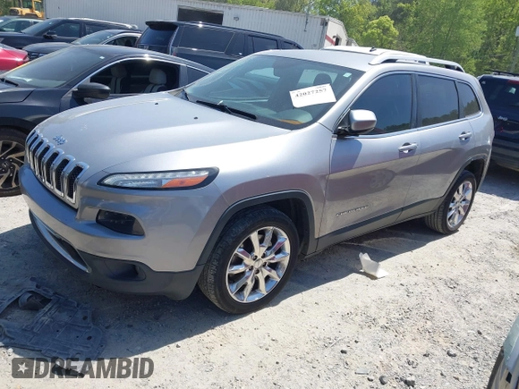 2015 Jeep Cherokee Limited with VIN 1C4PJLDB4FW584952, listed as a IAAI auction lot 42027257 with 146,198 mi miles and . Bid and sale history available at DreamBid. Image 18.