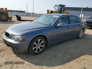 2006 BMW 7 Series 750Li с VIN WBAHN83526DT35690, выставлен на аукционе Copart как лот 62414485 с пробегом 184 906 миль миль и Чистый • Clean title. История ставок и продаж доступна на DreamBid. Изображение 1.