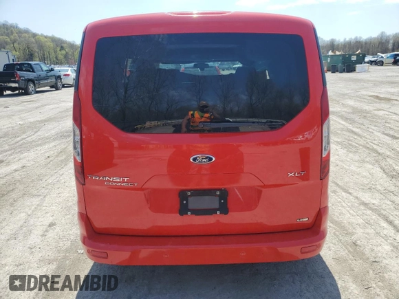 2015 Ford Transit Connect XLT z VIN NM0GE9F75F1196915, wystawiony jako Copart lot #54389125 z przebiegiem 119 934 mil mil oraz Szkoda całkowita • Salvage title. Historia ofert i sprzedaży dostępna na DreamBid. Obrazek 6.