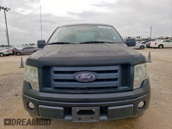 2010 Ford F-150 XL with VIN 1FTEX1CW9AKC19892, listed as a Copart auction lot 63343325 with 164,158 mi miles and Salvage title. Bid and sale history available at DreamBid. Image 5.