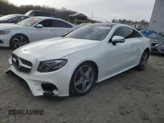 2018 Mercedes-Benz E-Class E 400 with VIN WDD1J6GB9JF029898, listed as a Copart auction lot 45108305 with 118,876 mi miles and Salvage Title. Bid and sale history available at carsss.com. Image 1.