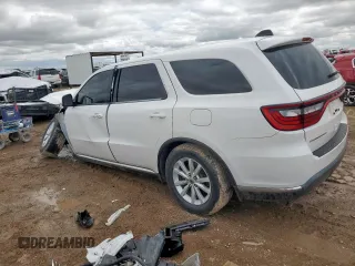 2020 Dodge Durango SXT with VIN 1C4RDHAG3LC228521, listed as a Copart auction lot 55633935 with 68,722 mi miles and Salvage title. Bid and sale history available at DreamBid. Image 2.