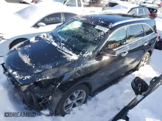 2017 Kia Sorento SX V6 with VIN 5XYPKDA54HG324097, listed as a Copart auction lot 88893205 with 110,296 mi miles and Salvage Title. Bid and sale history available at carsss.com. Image 1.