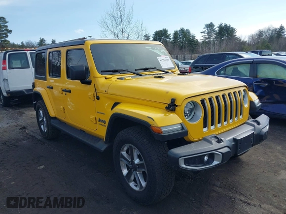 2021 Jeep Wrangler Unlimited Sahara с VIN 1C4HJXEG4MW624532, выставлен на аукционе IAAI как лот 41783382 с пробегом 81 116 миль миль и . История ставок и продаж доступна на DreamBid. Изображение 13.