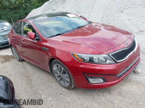 2014 Kia Optima SXL Turbo with VIN 5XXGR4A67EG318928, listed as a IAAI auction lot 42803294 with 151,213 mi miles and . Bid and sale history available at DreamBid. Image 1.