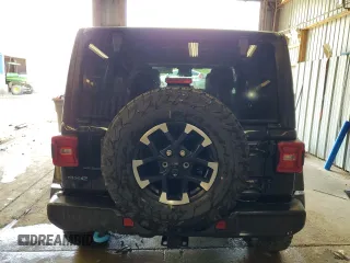 2024 Jeep Wrangler Rubicon with VIN 1C4RJXR67RW269269, listed as a Copart auction lot 65432245 with 25,054 mi miles and Clean title. Bid and sale history available at DreamBid. Image 6.