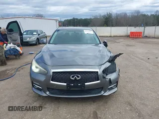 2014 Infiniti Q50 Sport with VIN JN1BV7AP5EM676199, listed as a IAAI auction lot 41721851 with 133,082 mi miles and . Bid and sale history available at DreamBid. Image 12.