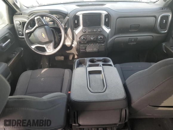 2021 Chevrolet Silverado 1500 LT with VIN 1GCUYDED8MZ367338, listed as a Copart auction lot 48566995 with 71,739 mi miles and Salvage Title. Bid and sale history available at carsss.com. Image 8.