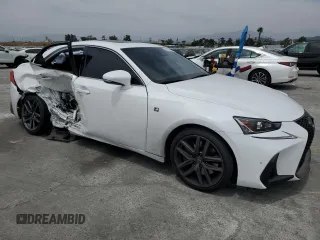 2019 Lexus IS 300 with VIN JTHBA1D22K5084933, listed as a Copart auction lot 58530675 with 56,608 mi miles and Salvage title. Bid and sale history available at DreamBid. Image 4.
