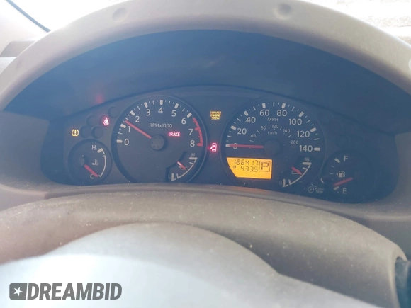 2008 Nissan Frontier SE with VIN 1N6AD09U58C422111, listed as a IAAI auction lot 41423739 with 186,417 mi miles and . Bid and sale history available at DreamBid. Image 7.