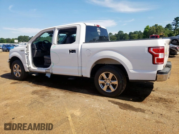 2018 Ford F-150 XL with VIN 1FTEW1CP6JKF21152, listed as a Copart auction lot 58064955 with 66,371 mi miles and Salvage title. Bid and sale history available at DreamBid. Image 2.