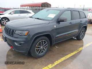 2018 Jeep Grand Cherokee Trailhawk with VIN 1C4RJFLG6JC320763, listed as a IAAI auction lot 41871683 with 115,417 mi miles and . Bid and sale history available at DreamBid. Image 2.