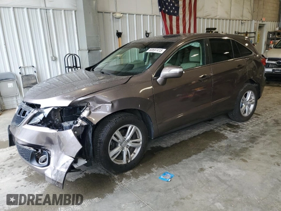 2013 Acura RDX Technology with VIN 5J8TB4H55DL011516, listed as a Copart auction lot 60697415 with 111,140 mi miles and Clean title. Bid and sale history available at DreamBid. Image 1.