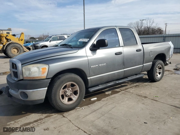 2006 Dodge Ram 1500 ST with VIN 1D7HA18K66J165734, listed as a Copart auction lot 42832325 with 194,260 mi miles and Salvage Title. Bid and sale history available at carsss.com. Image 1.