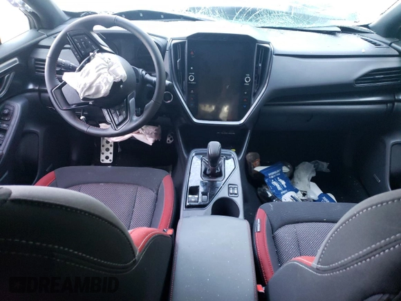 2024 Subaru Impreza RS with VIN JF1GUHJC5R8861687, listed as a Copart auction lot 74443514 with 0 mi miles and Salvage Title. Bid and sale history available at carsss.com. Image 8.