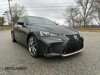 2019 Lexus IS 300 with VIN JTHC81D22K5035098, listed as a Copart auction lot 64338005 with 165,348 mi miles and Clean title. Bid and sale history available at DreamBid. Image 2.