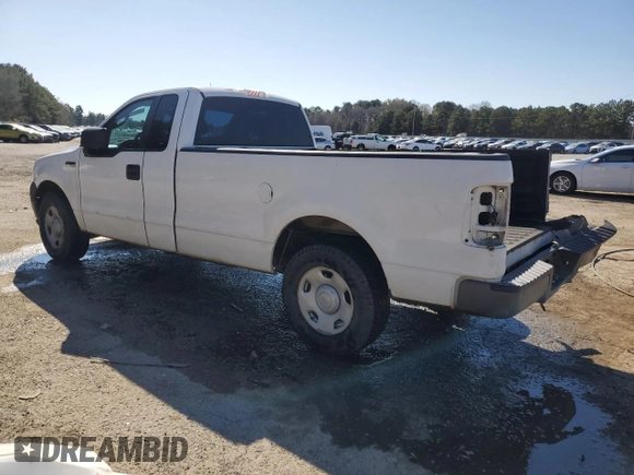 2007 Ford F-150 XL with VIN 1FTRF12W27NA88558, listed as a Copart auction lot 88510995 with 166,451 mi miles and Salvage Title. Bid and sale history available at carsss.com. Image 2.