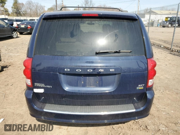 2016 Dodge Grand Caravan SXT with VIN 2C4RDGCGXGR160870, listed as a Copart auction lot 47705295 with 214,215 mi miles and Clean Title. Bid and sale history available at DreamBid. Image 6.