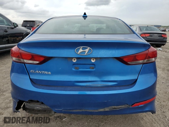 2018 Hyundai Elantra SEL with VIN 5NPD84LF2JH308471, listed as a Copart auction lot 55186975 with 176,505 mi miles and Clean Title. Bid and sale history available at DreamBid. Image 6.