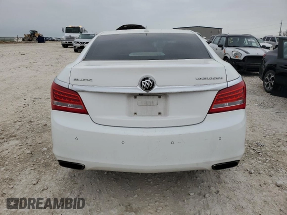 2014 Buick LaCrosse Leather with VIN 1G4GB5G30EF132200, listed as a Copart auction lot 51232035 with 118,730 mi miles and Salvage Title. Bid and sale history available at DreamBid. Image 6.