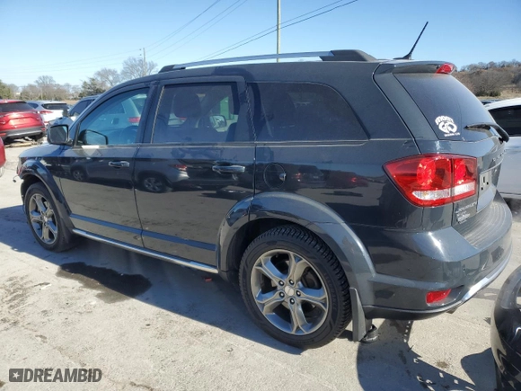 2017 Dodge Journey Crossroad with VIN 3C4PDDGG5HT623724, listed as a Copart auction lot 83704624 with NaN miles and Salvage Title. Bid and sale history available at carsss.com. Image 2.
