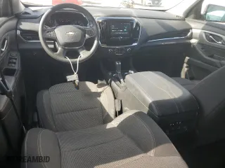 2018 Chevrolet Traverse LS with VIN 1GNERFKW6JJ110988, listed as a Copart auction lot 48523955 with 62,211 mi miles and Salvage Title. Bid and sale history available at carsss.com. Image 8.