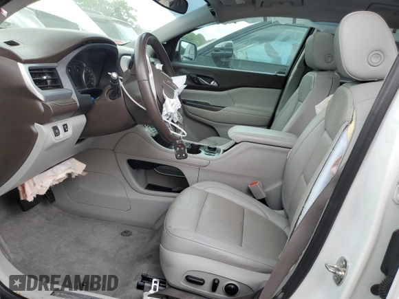 2021 GMC Acadia SLT with VIN 1GKKNMLS1MZ234345, listed as a Copart auction lot 50780855 with 42,687 mi miles and Salvage title. Bid and sale history available at DreamBid. Image 7.